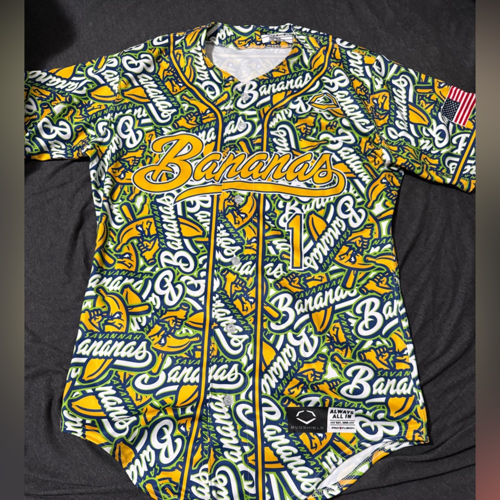Savannah Bananas Jersey - Green and Yellow